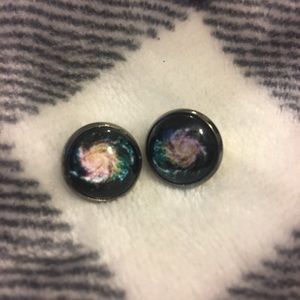 Galaxy earrings